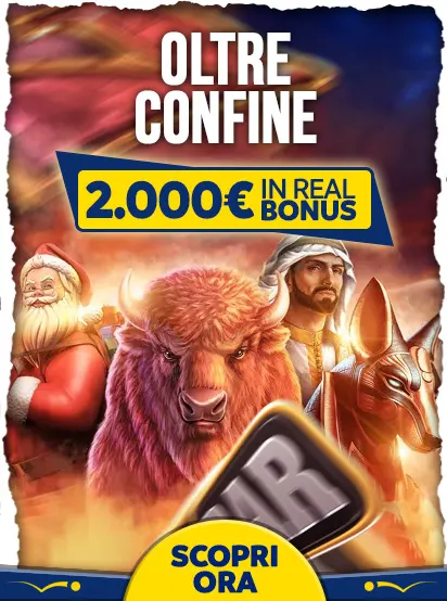 Promozione Casinò La Mossa Giusta 2.000€ in Real Bonus