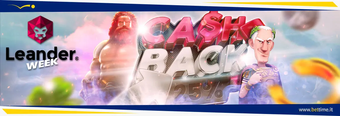 Bonus Casinò 25% del perso al Casinò Slot Leander