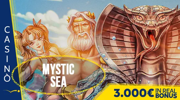 Promozione Casinò Mystic Sea 3.000 euro in Real Bonus