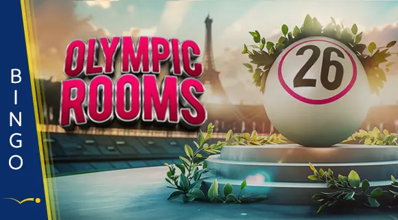 Promozione Bingo Olympic Rooms Vinci fino a 5.000€
